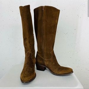 Matisse size 7 Gunslinger Suede Tall Heeled Boots